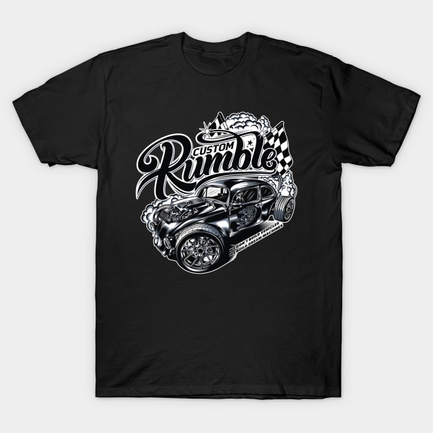 Custom rumble T-Shirt by Teefold